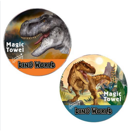 Dino World Magic Towel