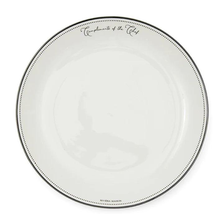Happy Chef Dinner Plate