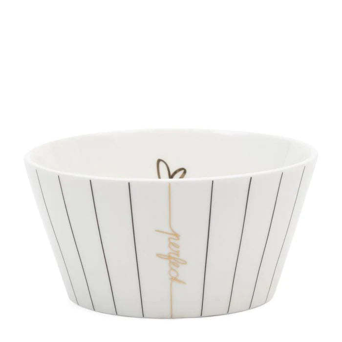 Dots & Stripes Perfect Heart Bowl M