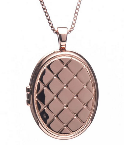 Rose Gold Locket Pendant