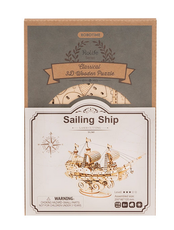 DIY Model Kit - Sailing Ship