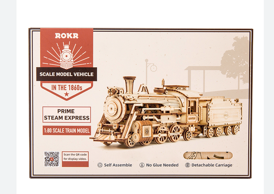 DIY Model Kit - Prime Steam Express