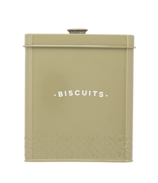 Artisan Street Biscuit Canister - Moss Green