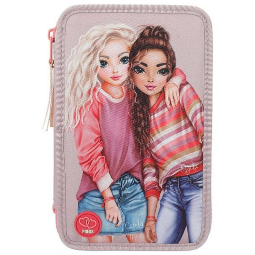 Triple Pencil Case - Best Friends