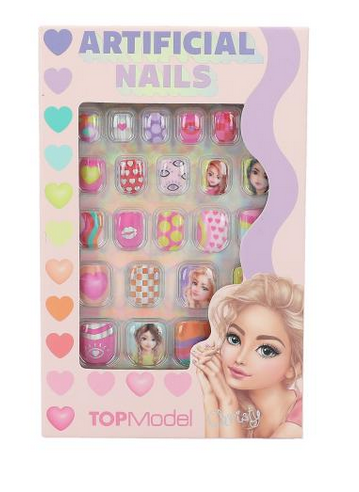 Beauty & Me Artificial Nails Flat Neon