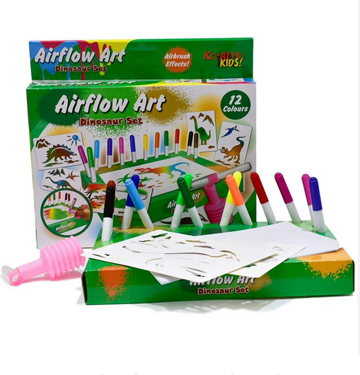 Dinosaur Air Pens Playset