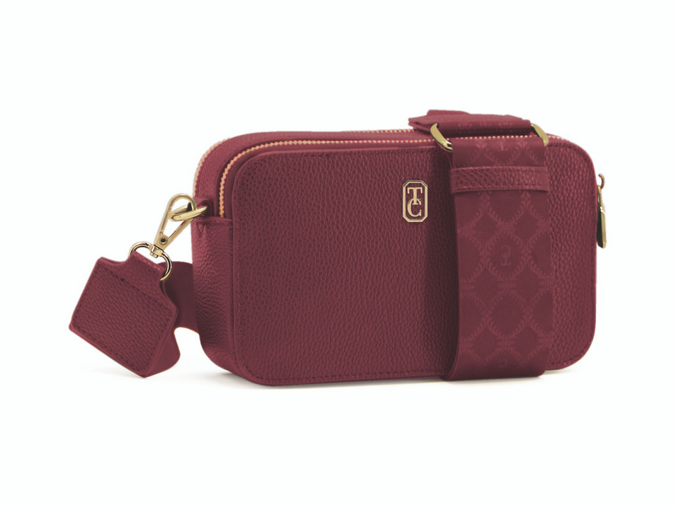Miami Mini Crossbody Bag - Burgundy