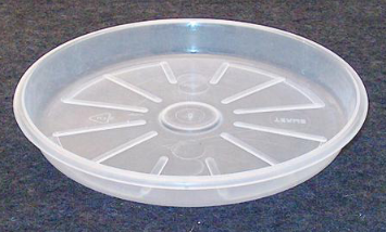 Transparent Saucer 17cm
