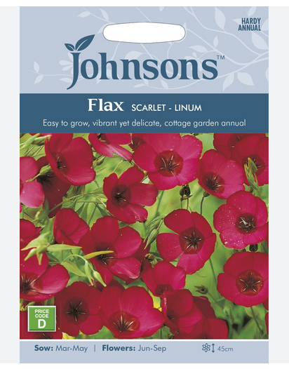 Flax - Scarlet Linum