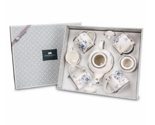 Blue Rose 7 Piece China Set