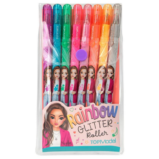 TopModel Rainbow Glitter Gel Pen Set