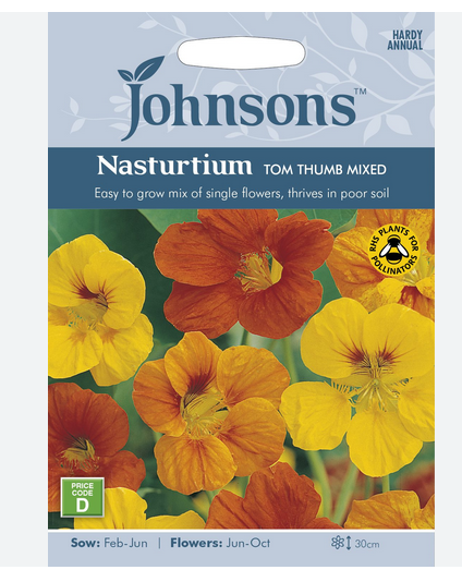 Nasturtium - Tom Thumb Mixed
