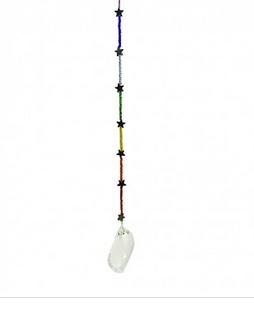 Crystal Beads Wave Pendalog 50mm