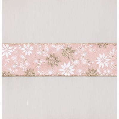 Floral Ribbon Rose Gold