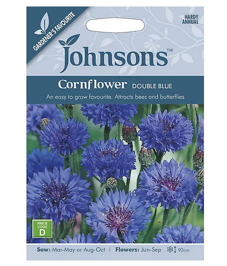 Cornflower - Double Blue