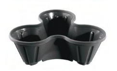 Strawberry Planter - Black