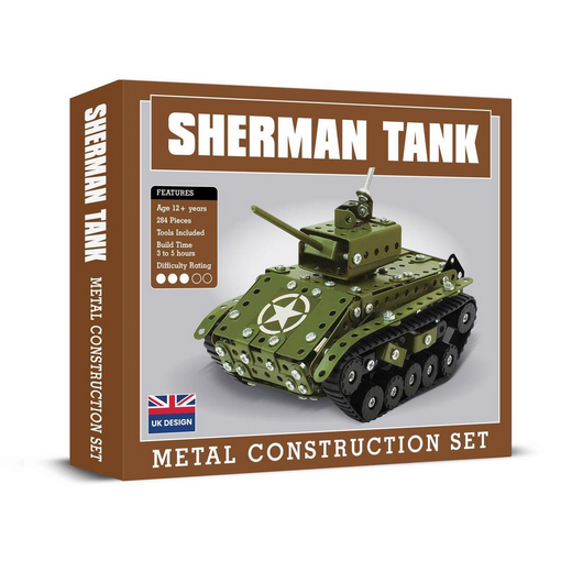 Metal Construction Set - Sherman Tank