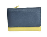 Wallet - Lime/Navy 8-004
