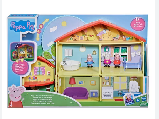 Peppas Playtime To Bedtime House