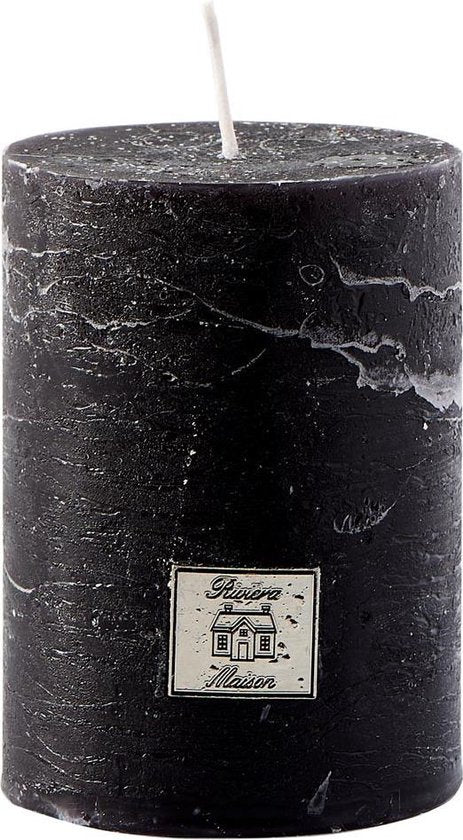 Rustic Candle - Black 7x10