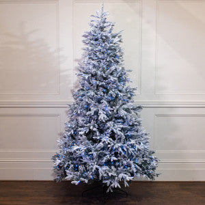 8ft Pre-lit Finland Fir Christmas Tree