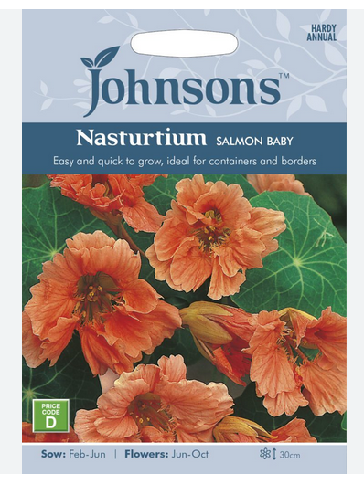 Nasturtium - Salmon Baby