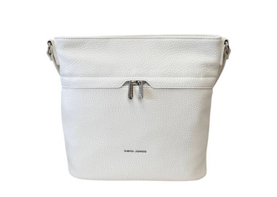 DJ Slouch Crossbody Bag - White