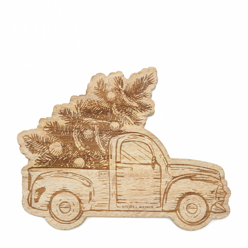 Merry Christmas Car Chopping Board
