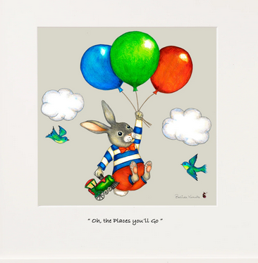 Oh The Places You Will Go 9x9 BN