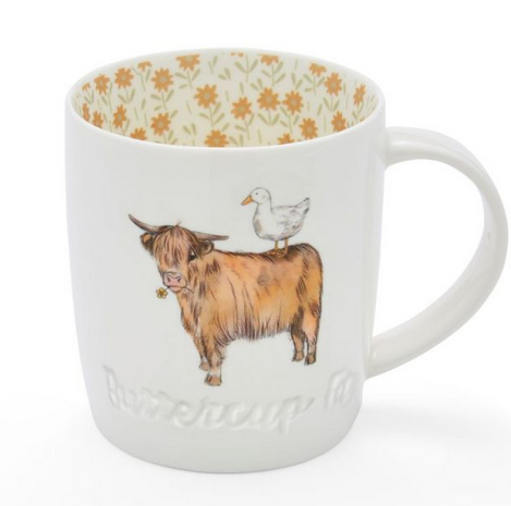 Buttercup Farm - Angus Barrel Mug