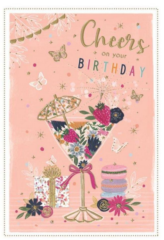 Birthday Card - Cheers