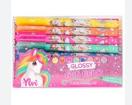 Ylvi Glossy Felt Pen Set