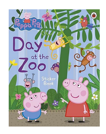 Peppa Day at The Zoo Stickers