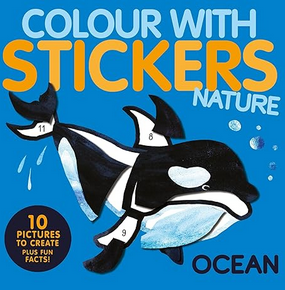Colour with Stickers - Ocean