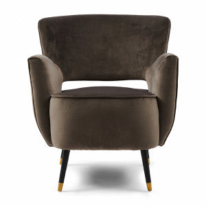 Laurel Armchair, velvet III, anthracite