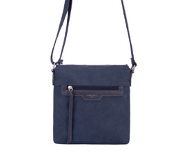 DJ Zip Top X-Body Bag - Dark Blue