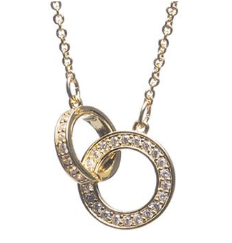 Gold Interlocking Pendant