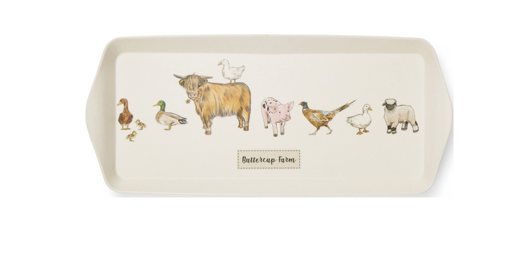 Buttercup Farm - Bamboo Tray Small