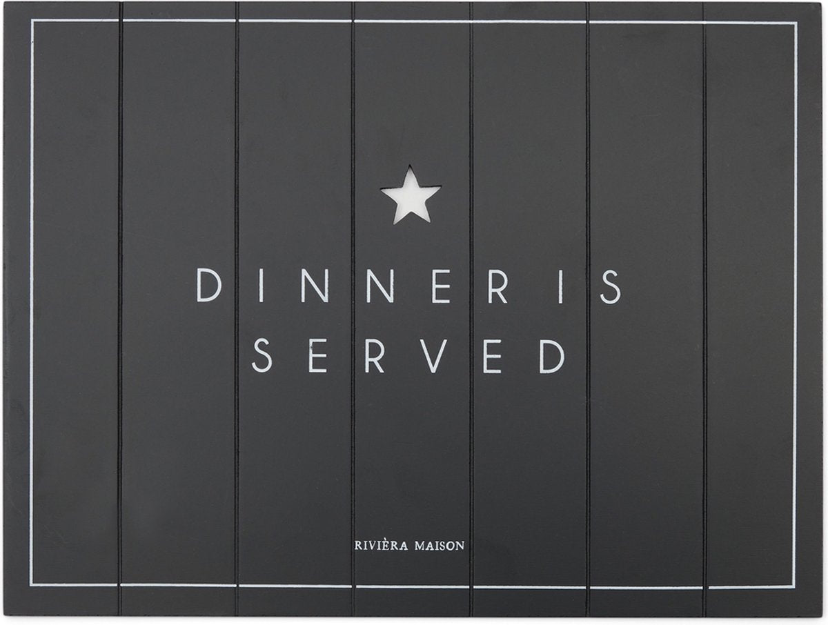 Dinner Is Served Placemat