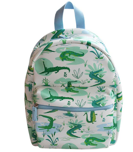Crocodile Print Back Pack