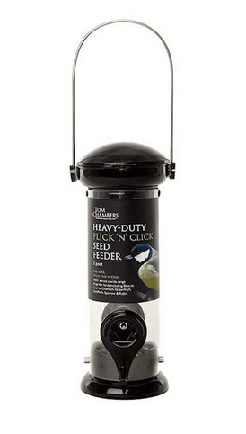 Heavy Duty Flick n Click Seed Feeder