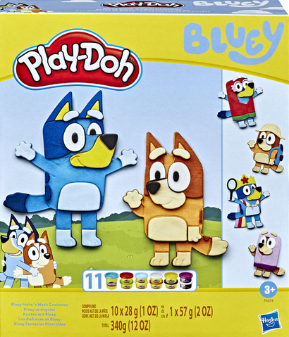 Bluey Make n Mash Playdoh