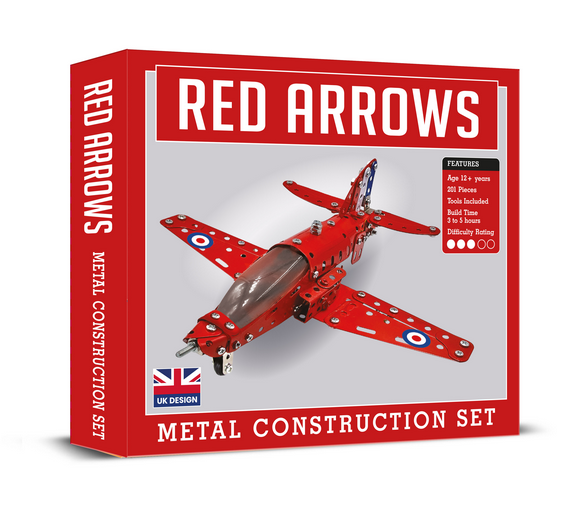 Metal Construction Set - Red Arrows