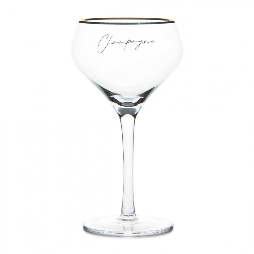 Champagne Piscine Glass