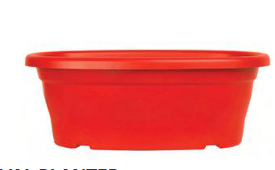 Bella Oval 37cm - Red