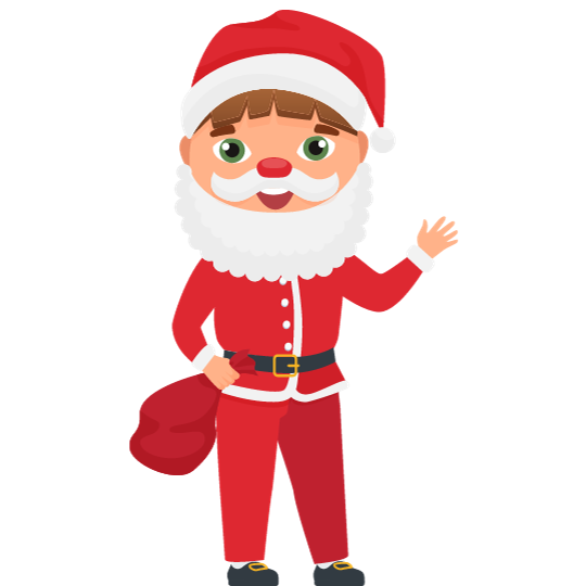 Santa Train Child