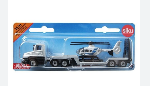 Low Loader with Helicopter