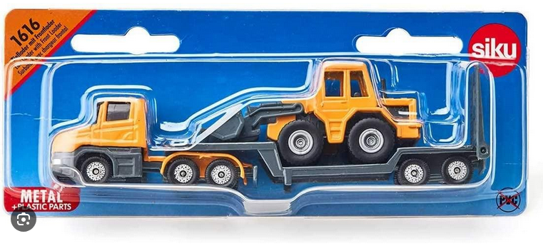 Low Loader with Front Loader