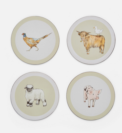 Buttercup Farm - Coasters Set/4