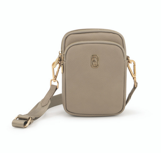 Naples Mini Crossbody Bag Grey